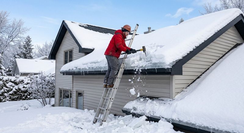 Ice Dam Removal in Kent, WA