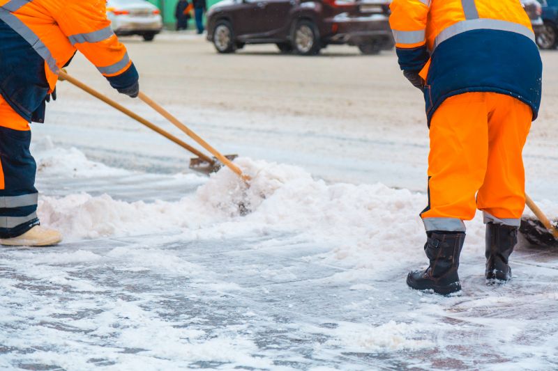 Sidewalk Snow Clearing Service