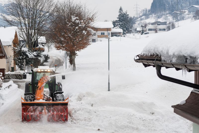 Sidewalk Snow Clearing Service detail