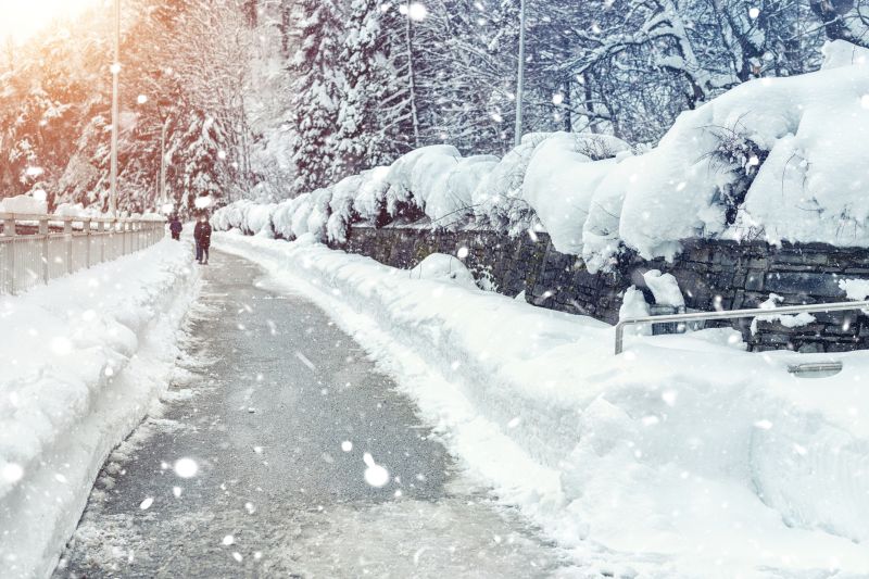 Sidewalk Snow Clearing Service detail