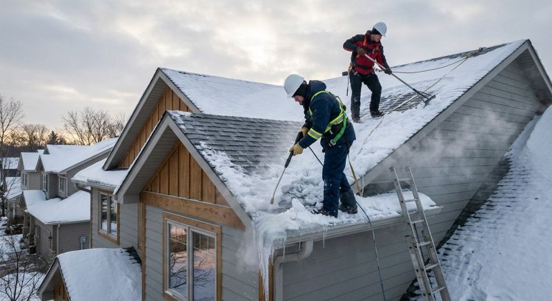 Ice Dam Repair in Kent, WA