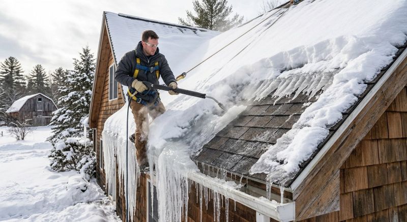 Ice Dam Repair in Bellevue, WA