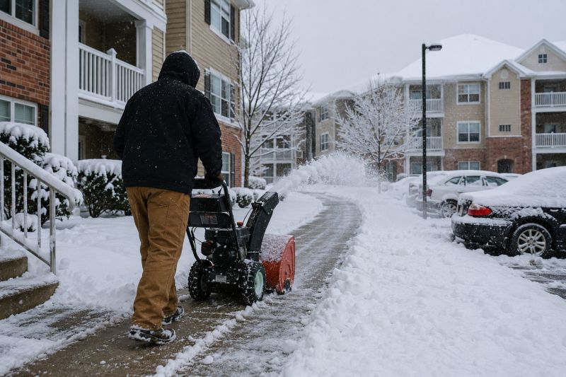 Parking Area Snow Removal in Brooklyn, NY