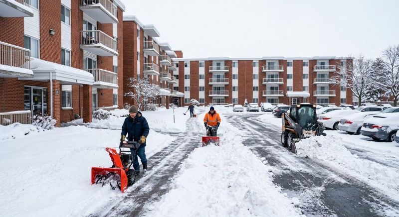 Residential Snow Plowing in Brooklyn, NY