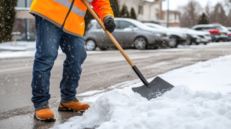 Sidewalk Snow Clearing Service
