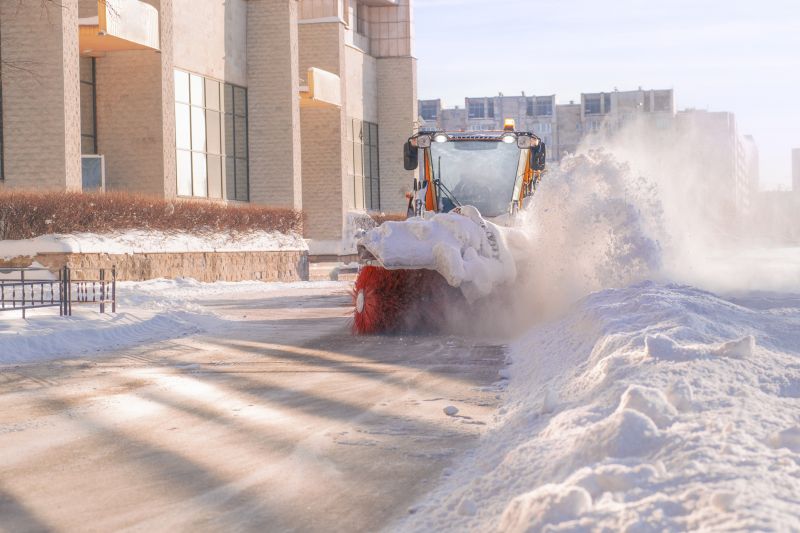Sidewalk Snow Clearing Service